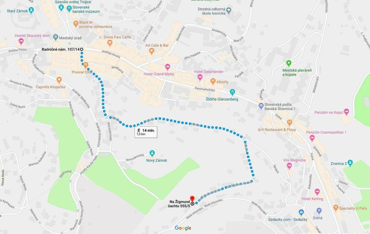 Domcek 555 Apartment Banská Štiavnica Екстериор снимка